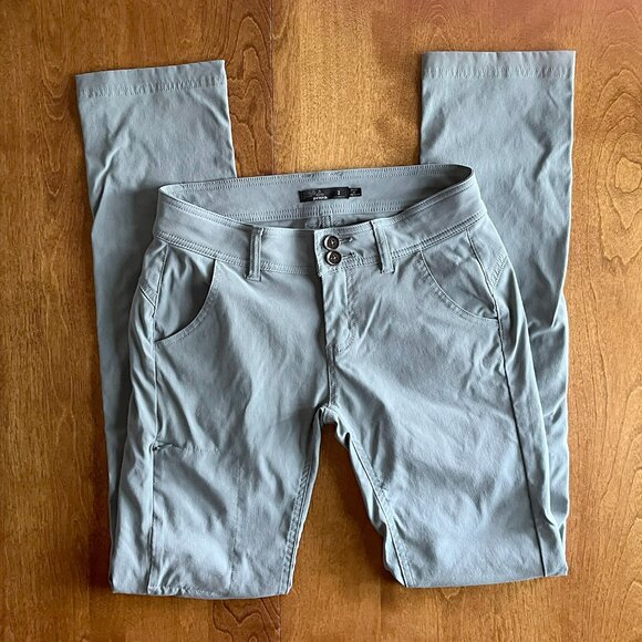 Prana gray convertible Halle pants 2 tall - Picture 1 of 11